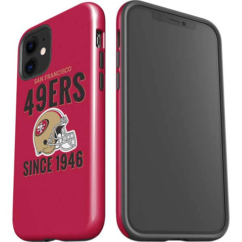 NFL San Francisco 49ers Helmet iPhone 12 Impact Case