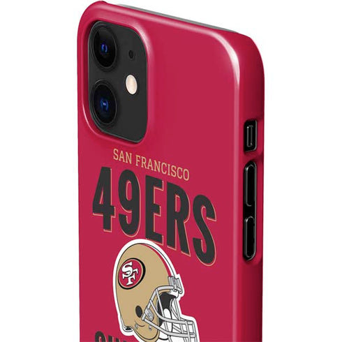 NFL San Francisco 49ers Helmet iPhone 12 Mini Lite Case