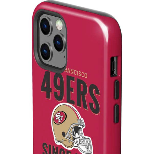 NFL San Francisco 49ers Helmet iPhone 12 Pro Impact Case