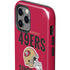 NFL San Francisco 49ers Helmet iPhone 12 Pro Impact Case