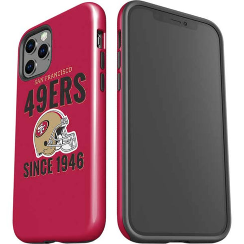 NFL San Francisco 49ers Helmet iPhone 12 Pro Impact Case