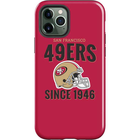 NFL San Francisco 49ers Helmet iPhone 12 Pro Max Impact Case