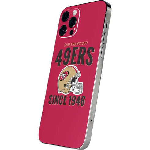 NFL San Francisco 49ers Helmet iPhone 12 Pro Max Skin
