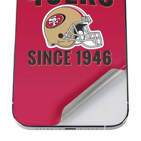 NFL San Francisco 49ers Helmet iPhone 12 Pro Max Skin