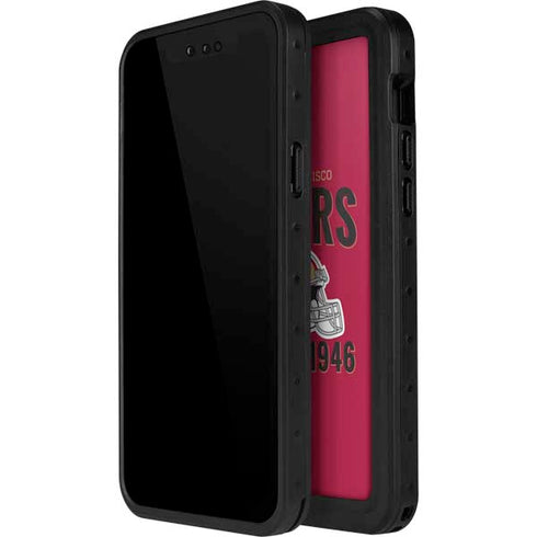 NFL San Francisco 49ers Helmet iPhone 12 Pro Waterproof Case