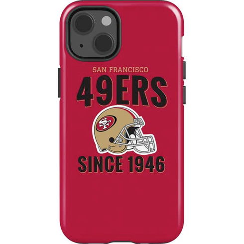 NFL San Francisco 49ers Helmet iPhone 13 Impact Case