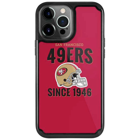 NFL San Francisco 49ers Helmet iPhone 13 Pro Cargo Case