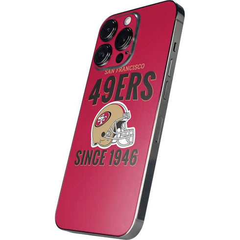 NFL San Francisco 49ers Helmet iPhone 13 Pro Max Skin