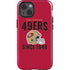 NFL San Francisco 49ers Helmet iPhone 15 Impact Case