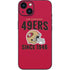NFL San Francisco 49ers Helmet iPhone 14 Plus Skin