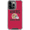 NFL San Francisco 49ers Helmet iPhone 15 Pro Clear Case