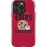 NFL San Francisco 49ers Helmet iPhone 14 Pro Impact Case
