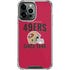 NFL San Francisco 49ers Helmet iPhone 15 Pro Max Clear Case