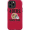 NFL San Francisco 49ers Helmet iPhone 15 Pro Max Impact Case