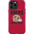 NFL San Francisco 49ers Helmet iPhone 15 Pro Max Impact Case