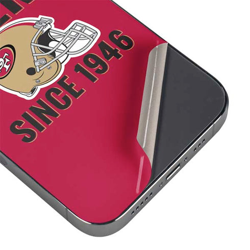 NFL San Francisco 49ers Helmet iPhone 14 Pro Max Skin