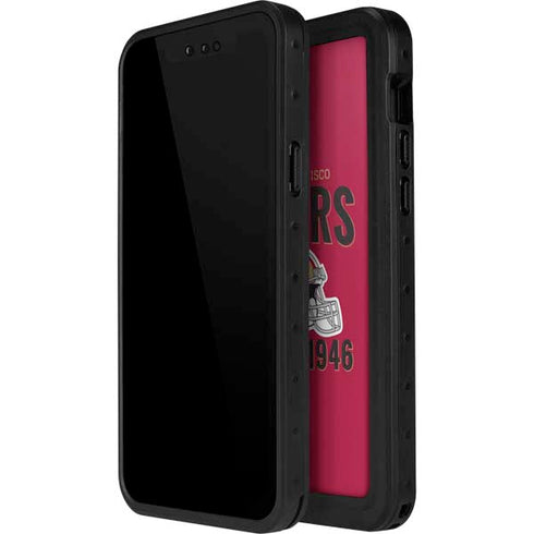 NFL San Francisco 49ers Helmet iPhone 14 Pro Max Waterproof Case