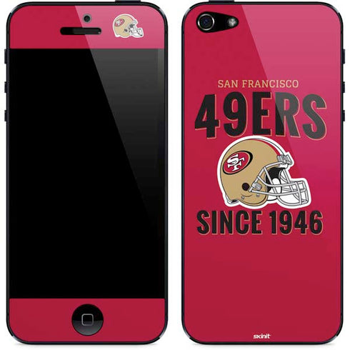 NFL San Francisco 49ers Helmet iPhone 5/5s/5SE Skin