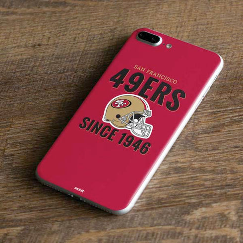 NFL San Francisco 49ers Helmet iPhone 8 Plus Skin