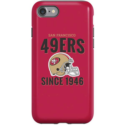 NFL San Francisco 49ers Helmet iPhone SE (2nd & 3rd Gen) Pro Case