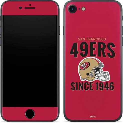 NFL San Francisco 49ers Helmet iPhone SE (2nd & 3rd Gen) Skin