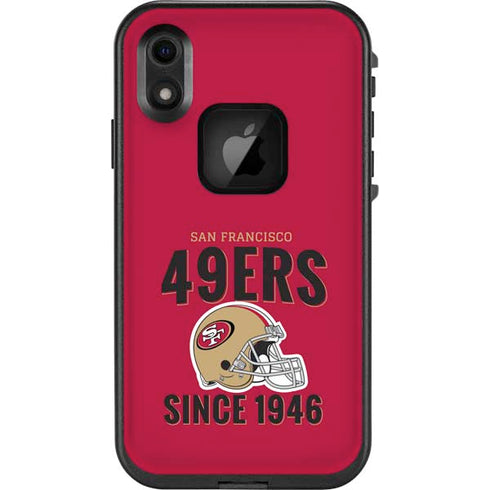 NFL San Francisco 49ers Helmet LifeProof Fre iPhone Skin