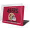 NFL San Francisco 49ers Helmet MacBook Pro 15in (2016-19) Case plus Skin