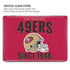 NFL San Francisco 49ers Helmet MacBook Pro 16in (2021-25) Case plus Skin
