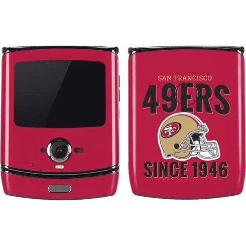 NFL San Francisco 49ers Helmet Motorola RAZR Skin