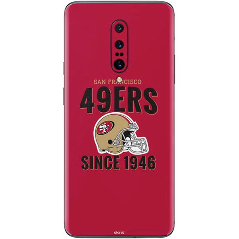 NFL San Francisco 49ers Helmet OnePlus 7 Pro Skin