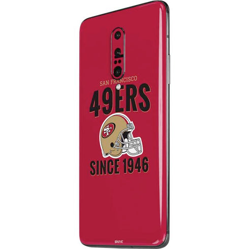 NFL San Francisco 49ers Helmet OnePlus 7 Pro Skin