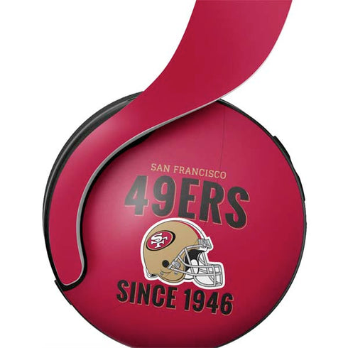 NFL San Francisco 49ers Helmet PULSE 3D Wireless Headset for PS5 Skin