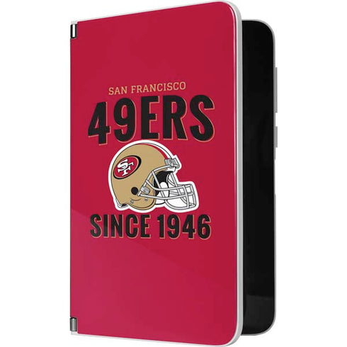 NFL San Francisco 49ers Helmet Surface Duo Skin