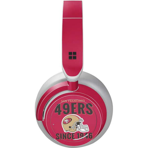 NFL San Francisco 49ers Helmet Surface Headphones Skin