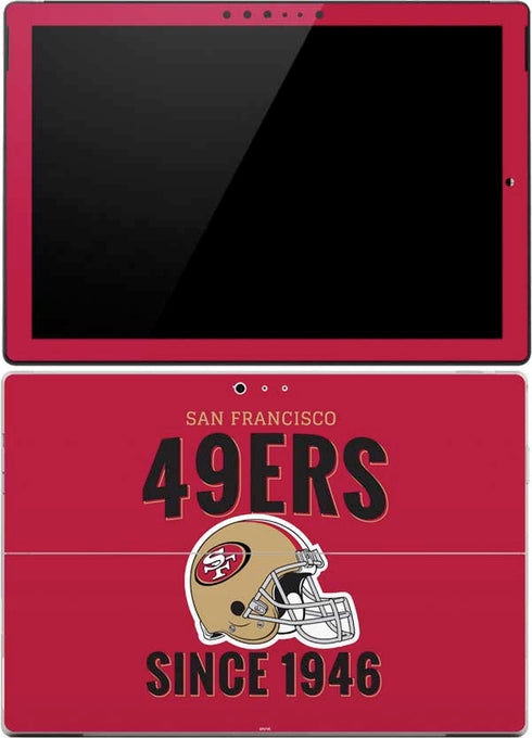 NFL San Francisco 49ers Helmet Surface Pro 4 Skin