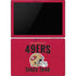 NFL San Francisco 49ers Helmet Surface Pro 6 Skin