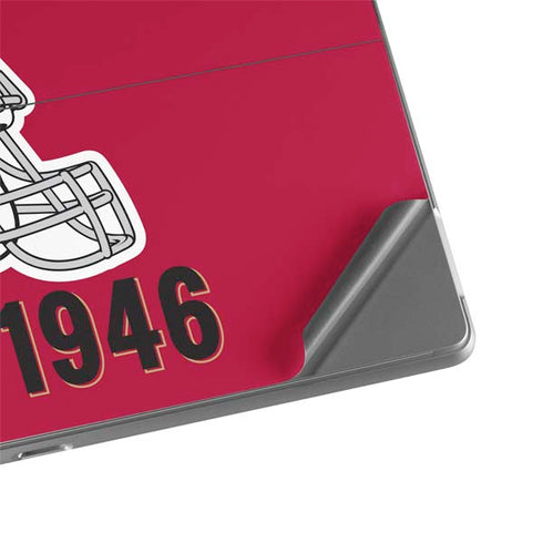 NFL San Francisco 49ers Helmet Surface Pro 8 Skin