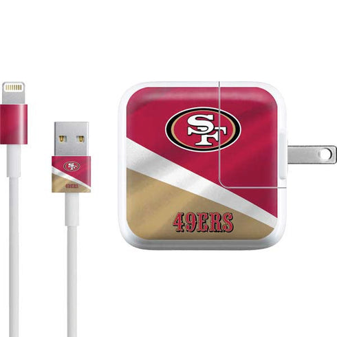 NFL San Francisco 49ers iPad Charger (10W USB) Skin