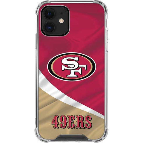 NFL San Francisco 49ers iPhone 12 Mini Clear Case