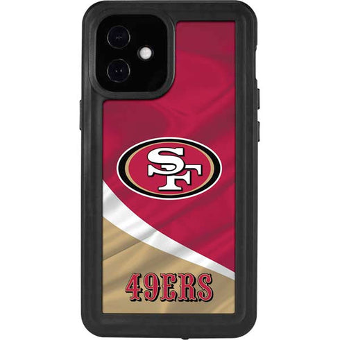 NFL San Francisco 49ers iPhone 12 Mini Waterproof Case