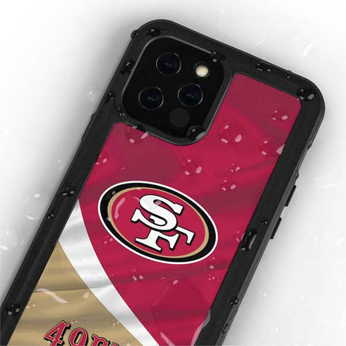 NFL San Francisco 49ers iPhone 12 Pro Max Waterproof Case