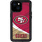 NFL San Francisco 49ers iPhone 13 Mini Waterproof Case