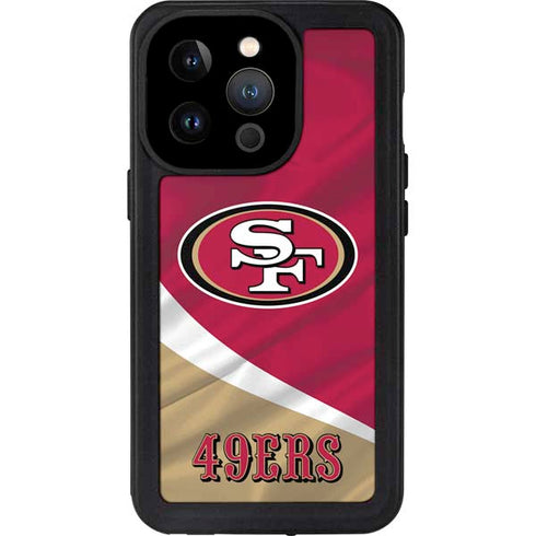 NFL San Francisco 49ers iPhone 14 Pro Waterproof Case