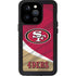 NFL San Francisco 49ers iPhone 14 Pro Waterproof Case