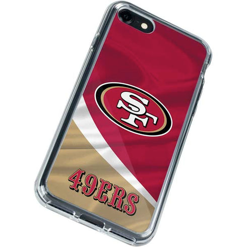 NFL San Francisco 49ers iPhone SE (2nd & 3rd Gen) Clear Case