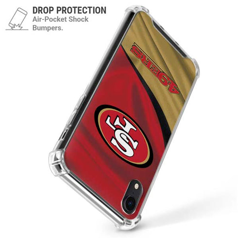 NFL San Francisco 49ers iPhone XR Clear Case
