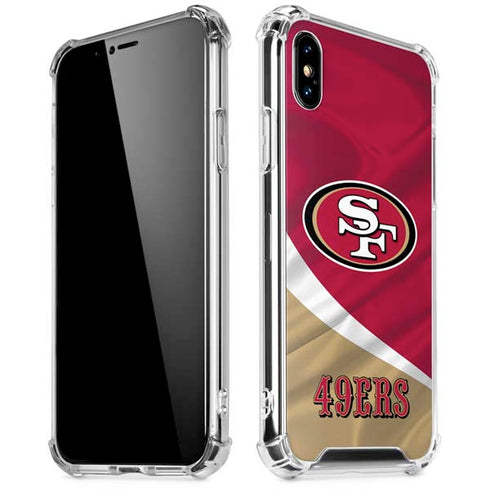 NFL San Francisco 49ers iPhone XS Max Clear Case