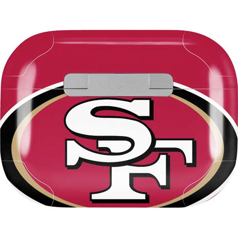 NFL San Francisco 49ers Large Logo Apple AirPods Pro Skin
