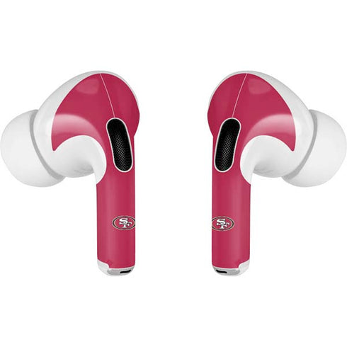 NFL San Francisco 49ers Large Logo Apple AirPods Pro Skin