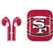 NFL San Francisco 49ers Large Logo Apple AirPods Skin